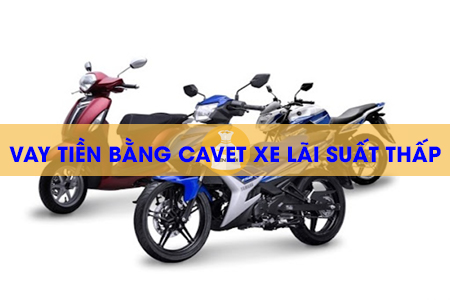 Vay tiền bằng cavet xe